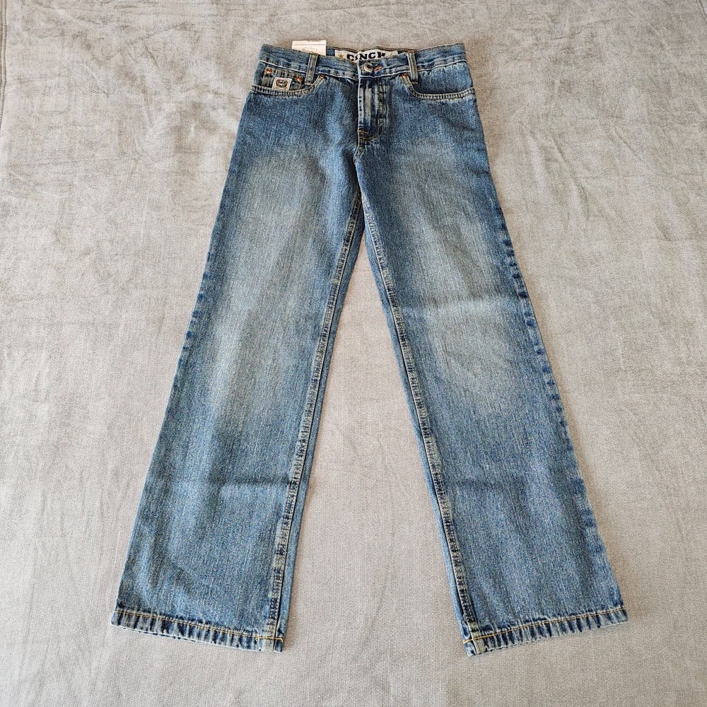 Boys Cinch White Label Straight Leg Mid Rise Relax Fit Size 12R NWT